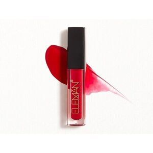 ELEMAN BEAUTY Matte Liquid Lipstick in Moscow New Sealed Red Non Drying 2.2ml